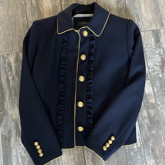 J. Crew Navy Jacket - Picture 1 of 4